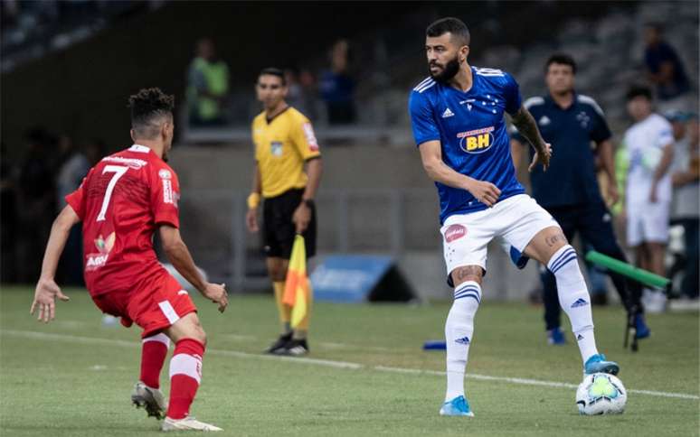 Vaiado, João Lucas, foto, foi a síntese da noite ruim do Cruzeiro no Mineirão-(Bruno Haddad/Cruzeiro)