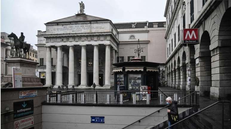 Ruas de Mil&atilde;o est&atilde;o desertas