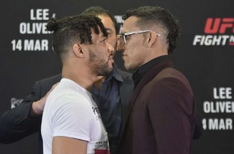 Duelo entre Kevin Lee e Charles do Bronx será a atração principal do UFC Brasília (Foto divulgação UFC)