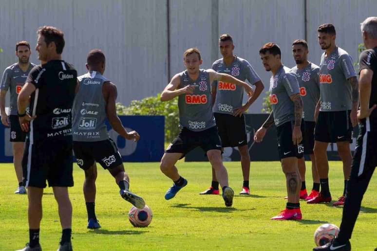 Timão encerrou a preparação para enfrentar o Ituano neste domingo (Foto:Daniel Augusto Jr./Ag. Corinthians)