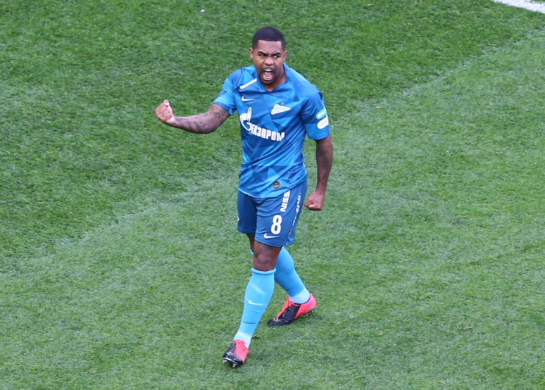 Malcom marca primeiro gol pelo Zenit em goleada no Campeonato Russo