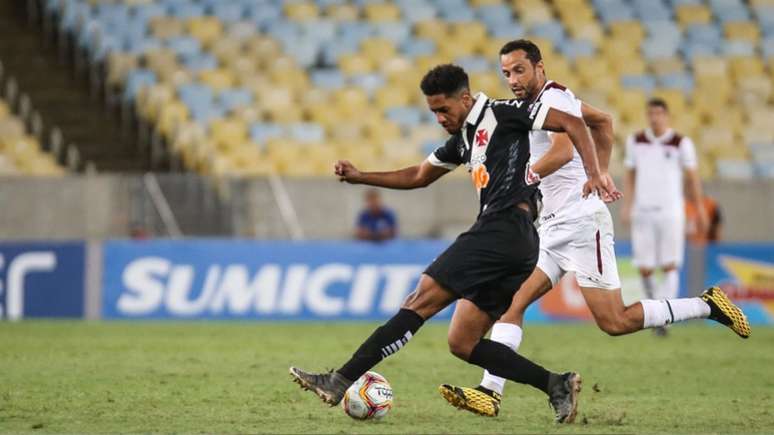 Vasco e Fluminense se enfrentaram nesse domingo com portões fechados, pelo Carioca (Foto: Lucas Merçon / Fluminense)