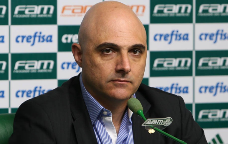 Maurício Galliote esteve presente na reunião da FPF (Foto: Divulgação / Palmeiras)