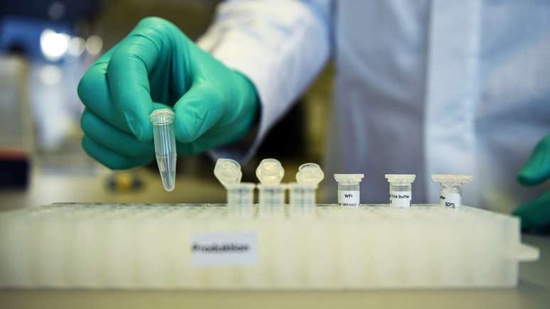 Laboratório da biofarmacêutica CureVac em Tuebigen, Alemanha: empresa pesquisa vacina contra a covid-19