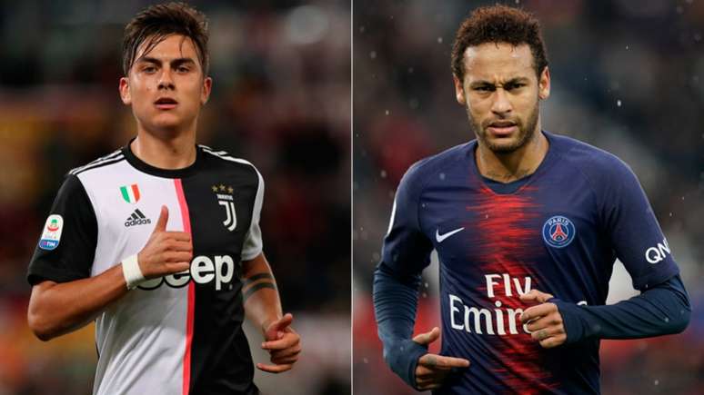 Neymar e Dybala estão presentes na lista de gols mais bonitos até agora (Foto: AFP)