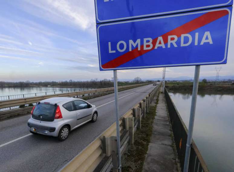 A Lombardia, no norte da Itália, é a região mais atingida pelo novo coronavírus no país