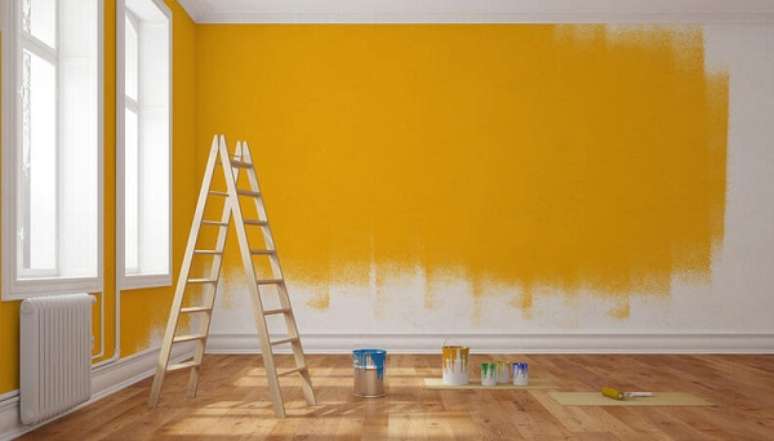 1. Como pintar parede? É possível pintar você mesmo um cômodo de casa e assim deixar o ambiente a sua cara – Foto: Vix