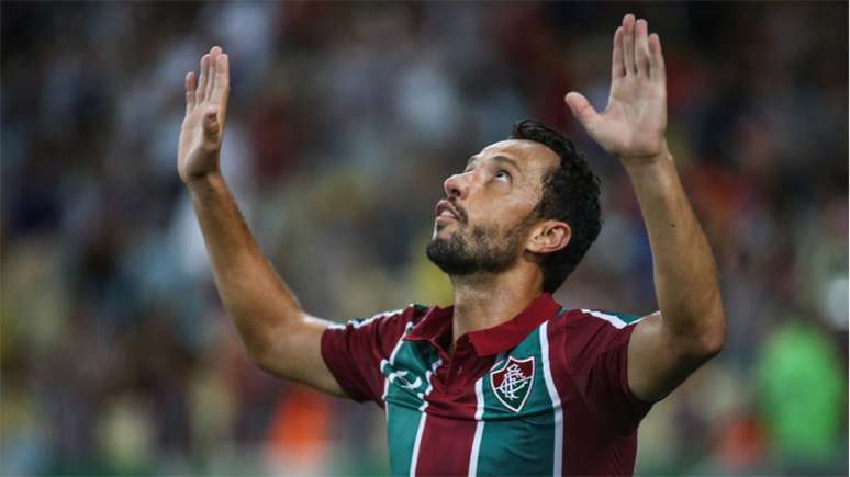 Em 2020, Nenê é um dos grandes destaques do futebol brasileiro (Foto: Lucas Merçon/Fluminense)