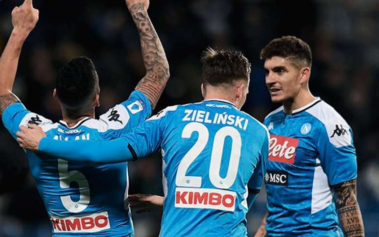 Último jogo do Napoli pelo Campeonato Italiano foi no dia 29 de fevereiro (Foto: Reprodução/Seria A)
