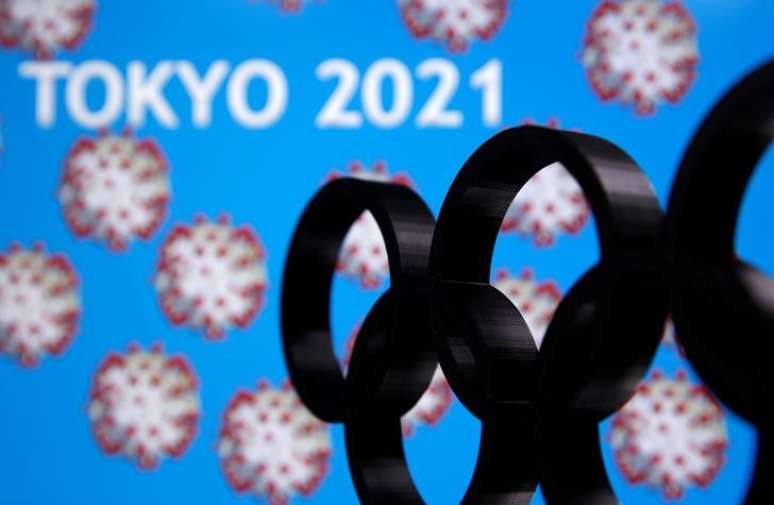 Painel ilustra adiamento dos Jogos de Tóquio para 2021
24/03/2020
REUTERS/Dado Ruvic
