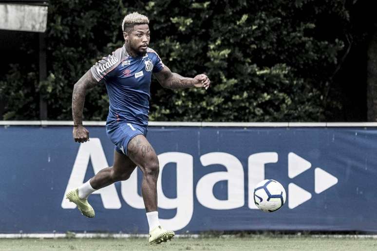 Marinho comentou sobre a recuperação da lesão e o futuro da temporada (Ivan Storti/Santos)