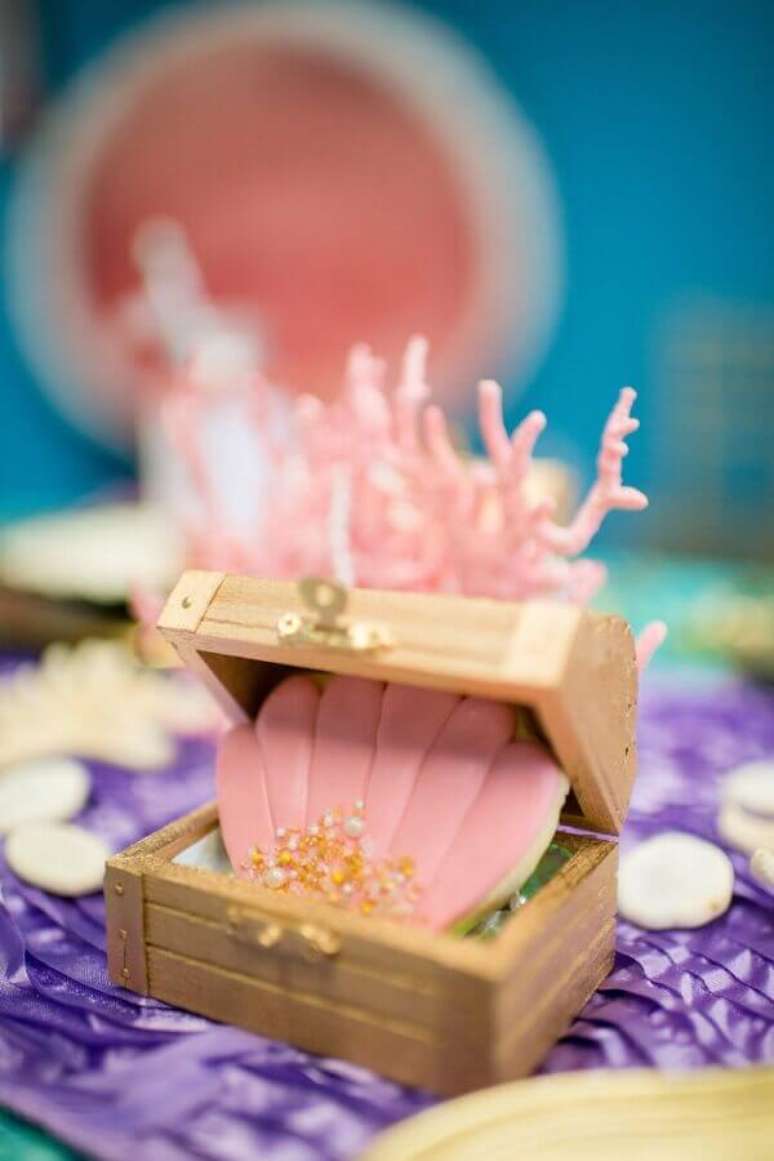 12. Bauzinhos decorados para lembrancinhas de festa sereia &ndash; Foto: Catch My Party