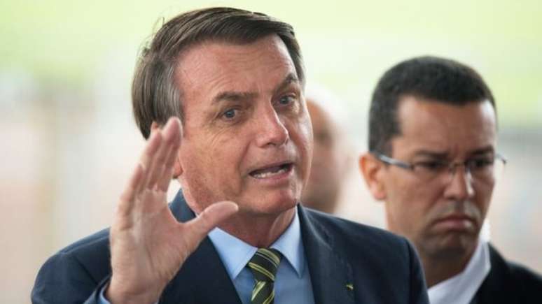 Em conversa com a imprensa na manhã desta quarta, Bolsonaro repetiu retórica