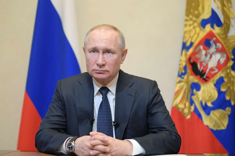 Presidente russo, Vladimir Putin, faz pronunciamento à nação
25/03/2020
Sputnik/Alexei Druzhinin/Kremlin via REUTERS