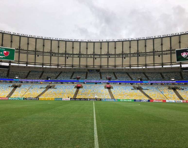 Maracanã pode ser utilizado como hospital por autoridades estaduais (Foto: Reprodução/Twitter)