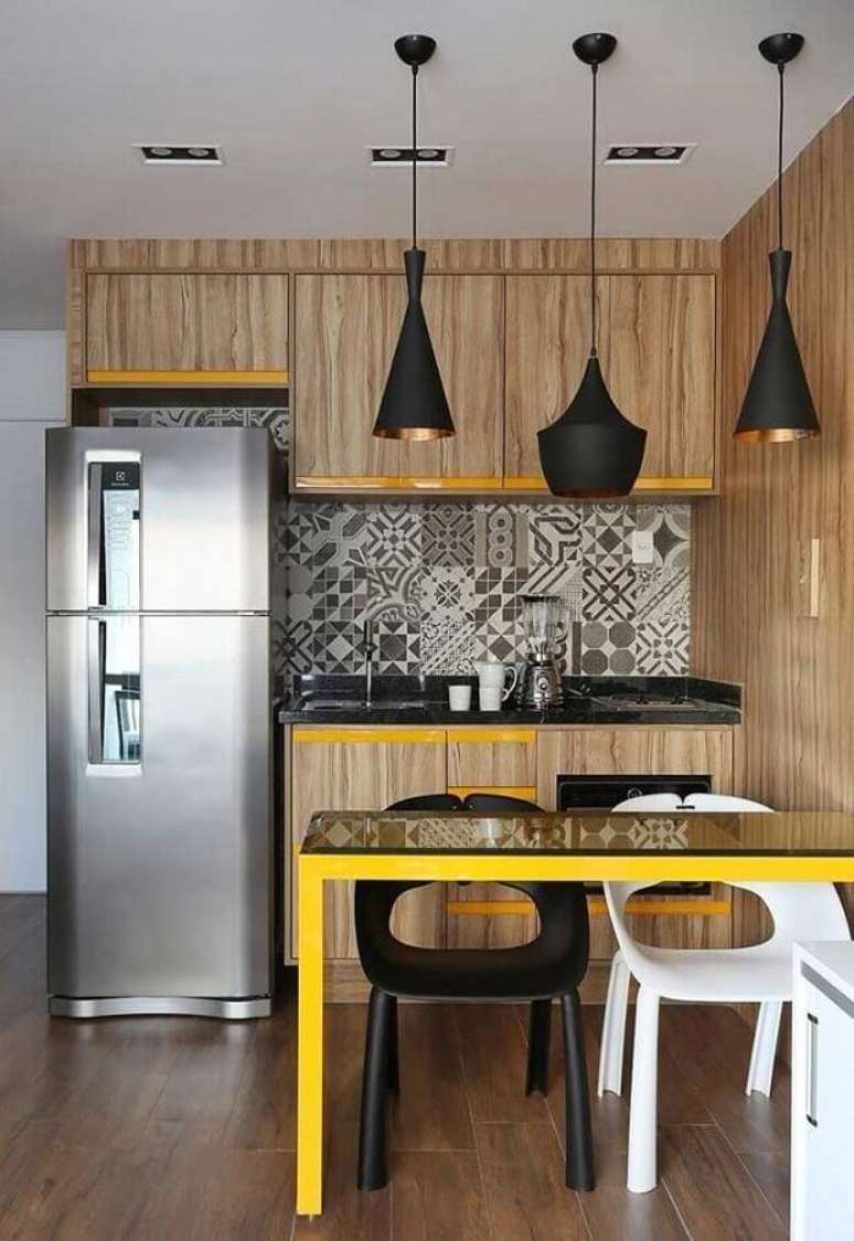 7. A cozinha modulada é uma ótima escolha para decoração – Foto: Ideias Decor