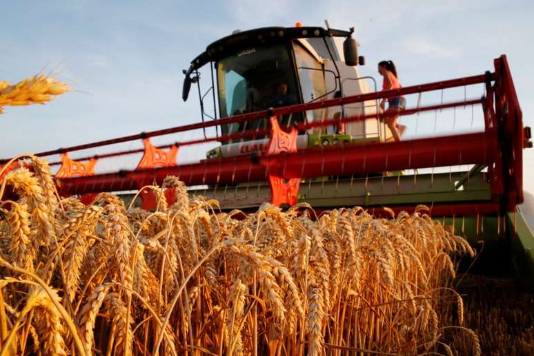 Agricultor colhe trigo no norte da França
22/07/2019 REUTERS/Pascal Rossignol