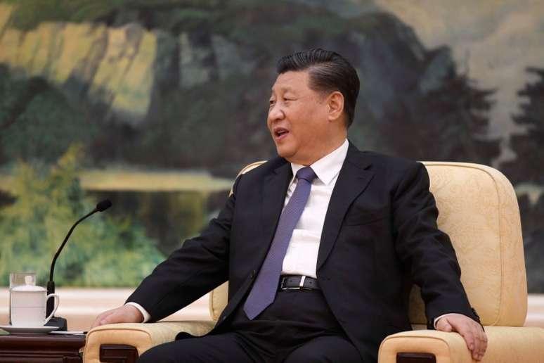 O presidente chinês, Xi jinping, em uma reunião com Tedros Adhanom, diretor geral da Organização Mundial da Saúde, em Pequim
28/01/2020
Naohiko Hatta/Pool via REUTERS