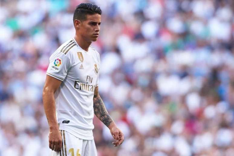 James Rodríguez deve deixar o Real Madrid (Foto: Reprodução / Twitter)