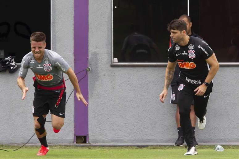 Ramiro é um dos favoritos ao posto de titular do Corinthians quando as competições retornarem (Daniel Augusto Jr./ Agência Corinthians)