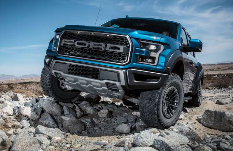 Ford F-150 Raptor: uma das estrelas da companhia, que logo lançará a nova picape Courier.