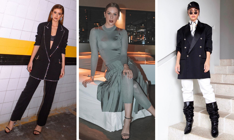 Famosas apostam em estilo moderno (Fotos: Instagram/Reprodu&ccedil;&atilde;o)