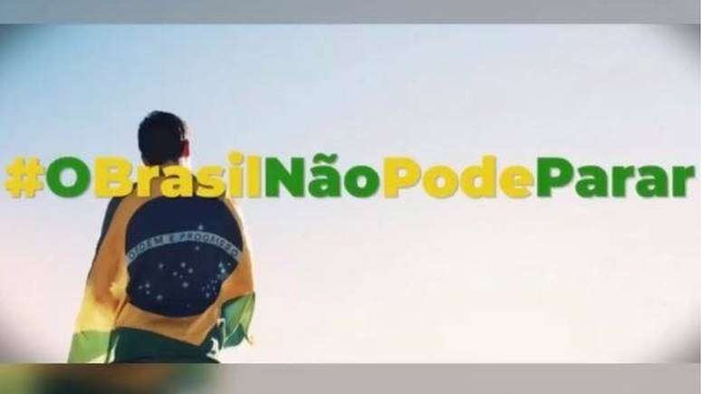 Governo diz que vídeo foi feito em caráter experimental e não chegou a ser divulgado em canais oficiais