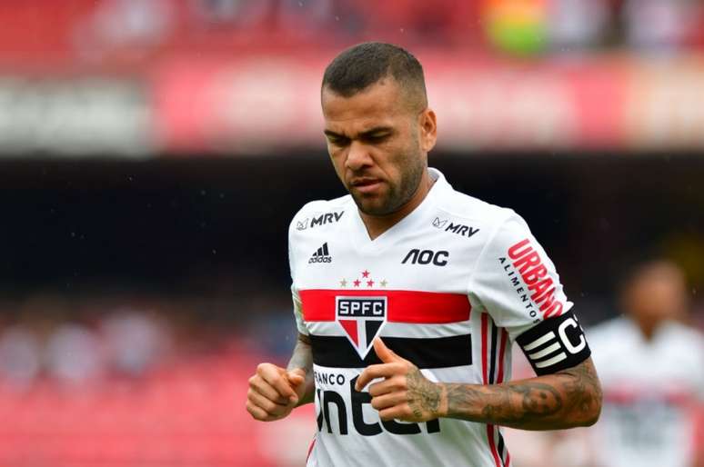 Daniel Alves joga no São Paulo desde setembro de 2019 (Foto: Eduardo Carmim/Photo Premium/Lancepress!)