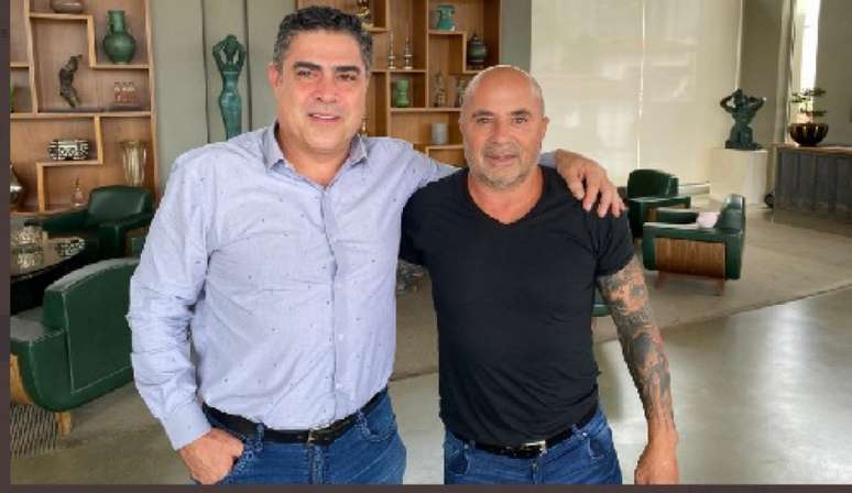 Sette Câmara tenta atender os desejos do técnico Jprge Sampaoli para reforçar o Galo-(Reprodução Twitter)