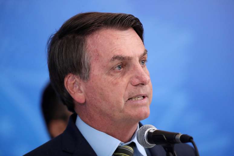 Presidente Jair Bolsonaro em Brasília
23/03/2020 REUTERS/Ueslei Marcelino