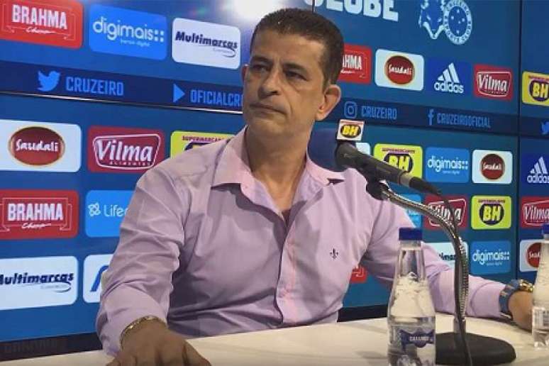 Carlos Ferreira chegou a afirmar que André Cury era "persona non grata" na Raposa, mas o clube voltou trabalhar com o agente-(Bruno Haddad/Cruzeiro)