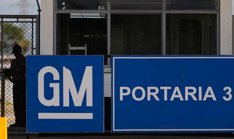 Entrada de fábrica da General Motors em São José dos Campos (SP) 
22/01/2019
REUTERS/Roosevelt Cassio