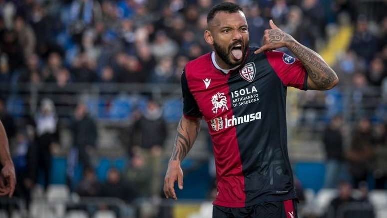 João Pedro é um dos brasileiros com mais gols na elite da Europa nesta temporada (Foto: Divulgação/Cagliari)