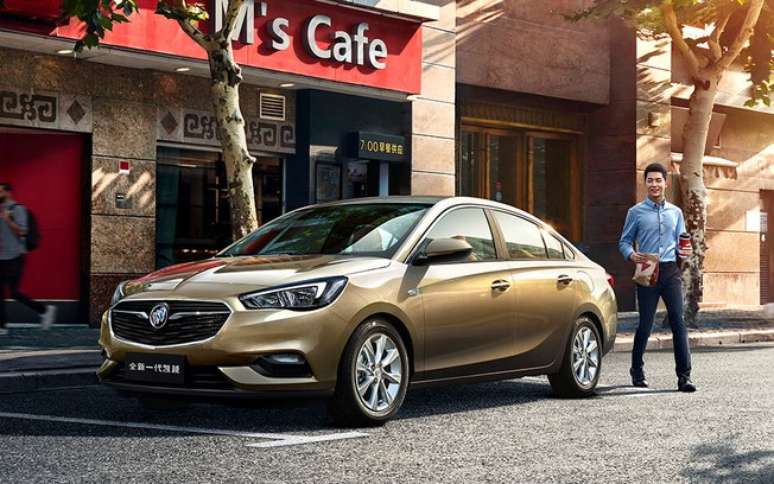 Buick Excelle, o sedã compacto da GM: marca teve uma queda de 86,2% em fevereiro.