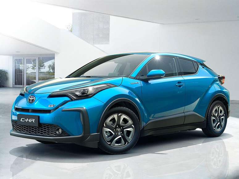 Toyota C-HR, um dos SUVs japoneses na China: marca despencou 82,5% em fevereiro.