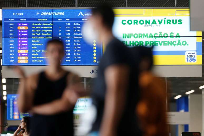 Aeroporto internacional de Brasília
25/03/2020
REUTERS/Adriano Machado