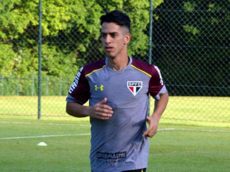 Thomaz integrou o elenco do São Paulo em 2017: dois gols marcados - FOTO: Divulgação