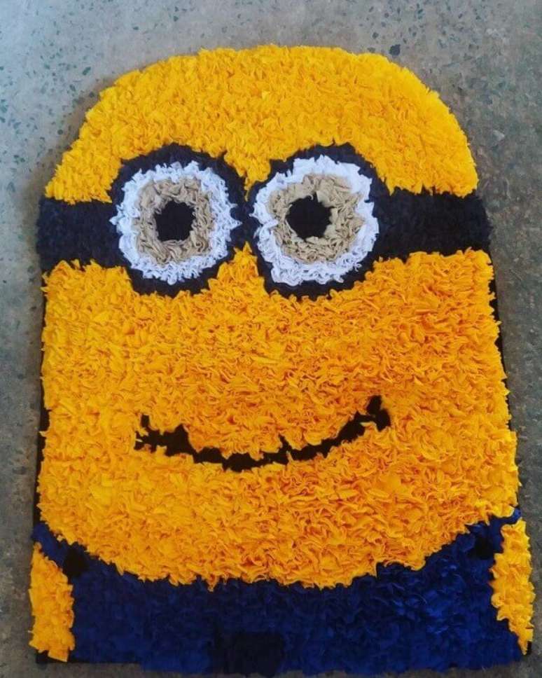 11. Use a imagina&ccedil;&atilde;o para criar seu tapete de retalhos. Fonte: Pinterest