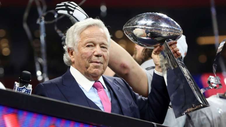 Robert Kraft é o dono do New England Patriots, da NFL (Gregory Payan/AFP)