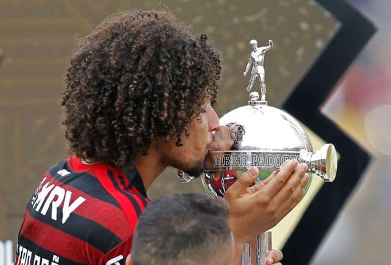 Arão teve persistência, suportou as críticas e foi destaque na Libertadores-2019 (Foto: LUKA GONZALES / AFP)
