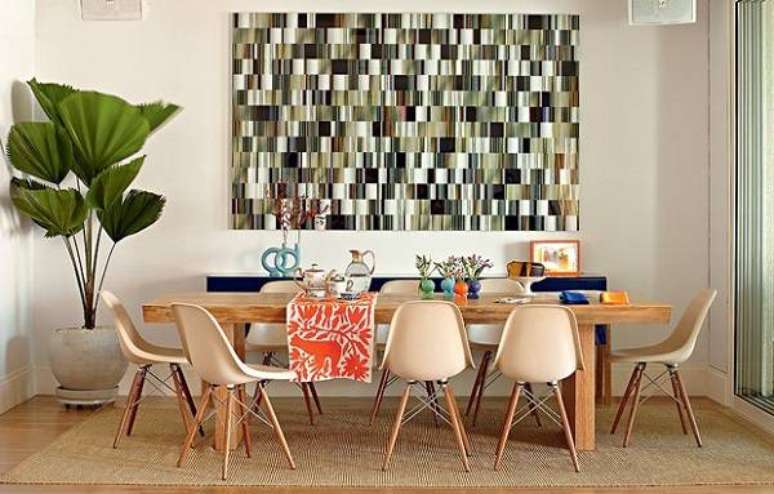 58. E fica lindo em diferentes ambientes &ndash; Foto: Casa e Jardim