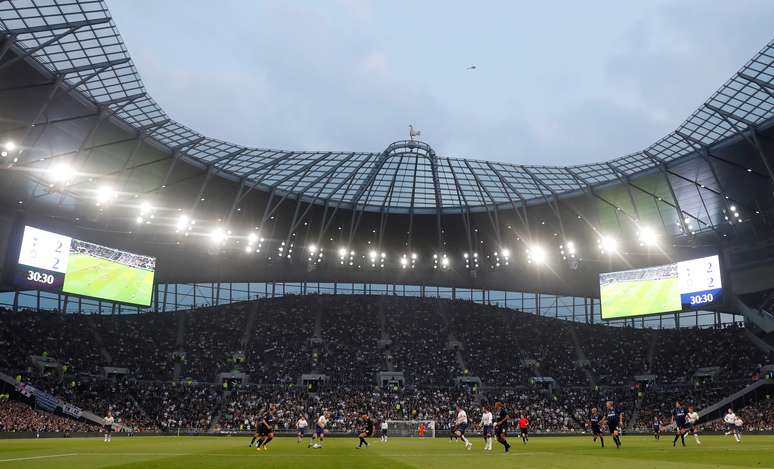 Estádio do Tottenham Hotspur, em Londres
30/03/2019
Action Images via Reuters/Matthew Childs