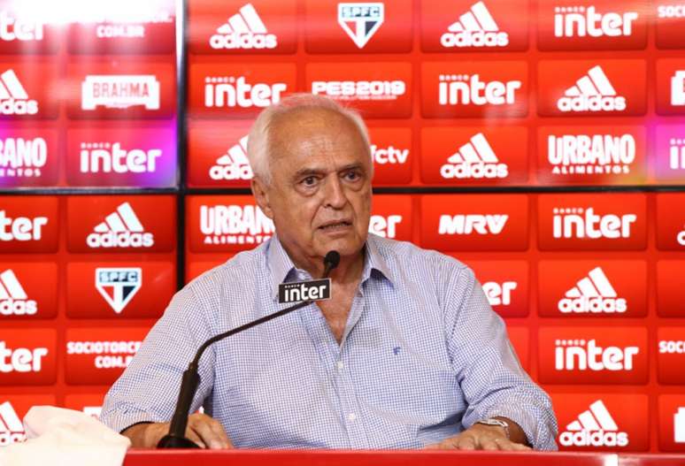 Leco fica na presidência do São Paulo apenas até dezembro deste ano (Foto : Luis Moura / WPP)