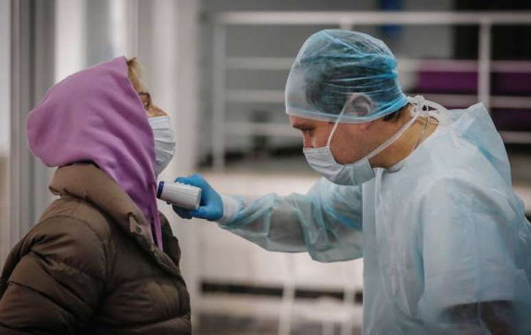 Equipe médica da Rússia foi para a Itália para ajudar na pandemia