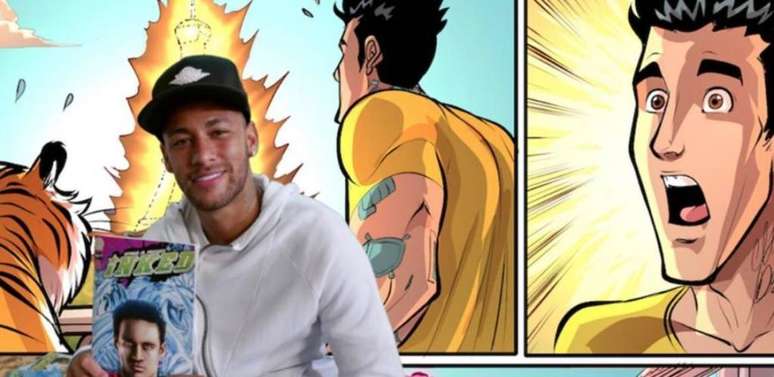 Neymar Jr Comics em parceria com uma produtora independente de histórias em quadrinhos anunciou o lançamento de páginas de atividades gratuitas (Foto: Divulgação)