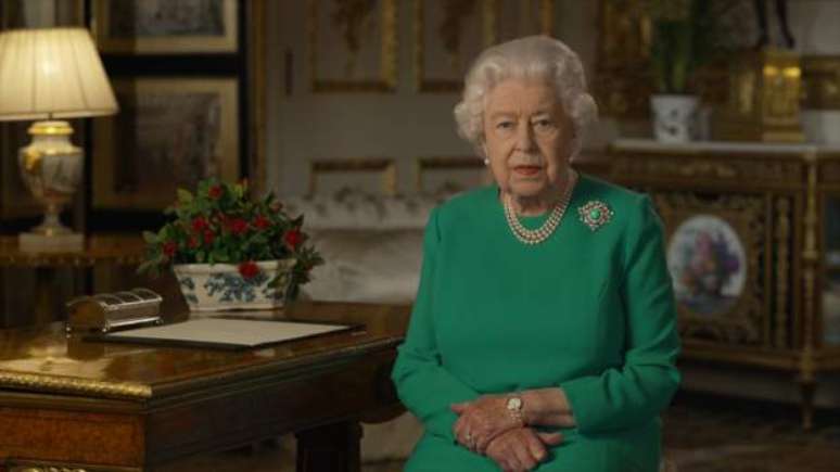 Rainha Elizabeth 2ª fez um pronunciamento à nação neste domingo - o 5º desde que foi coroada