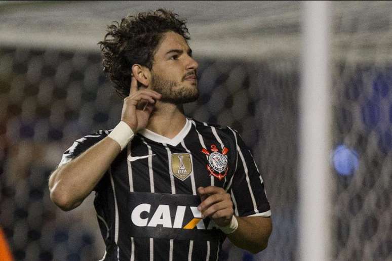 Pato deixou o Milan para assinar com o Corinthians (Foto: Daniel Augusto Jr./Agência Corinthians)