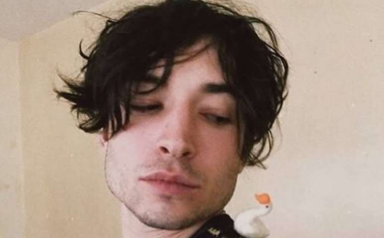 O ator Ezra Miller.