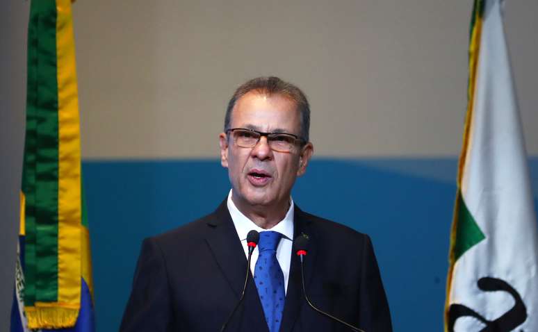 Ministro de Minas e Energia, Bento Albuquerque, durante evento no Rio de Janeiro 
06/11/2019
REUTERS/Pilar Olivares