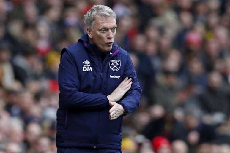 David Moyes comanda o West Ham desde dezembro. Esta é sua segunda passagem (Foto: IAN KINGTON / AFP)